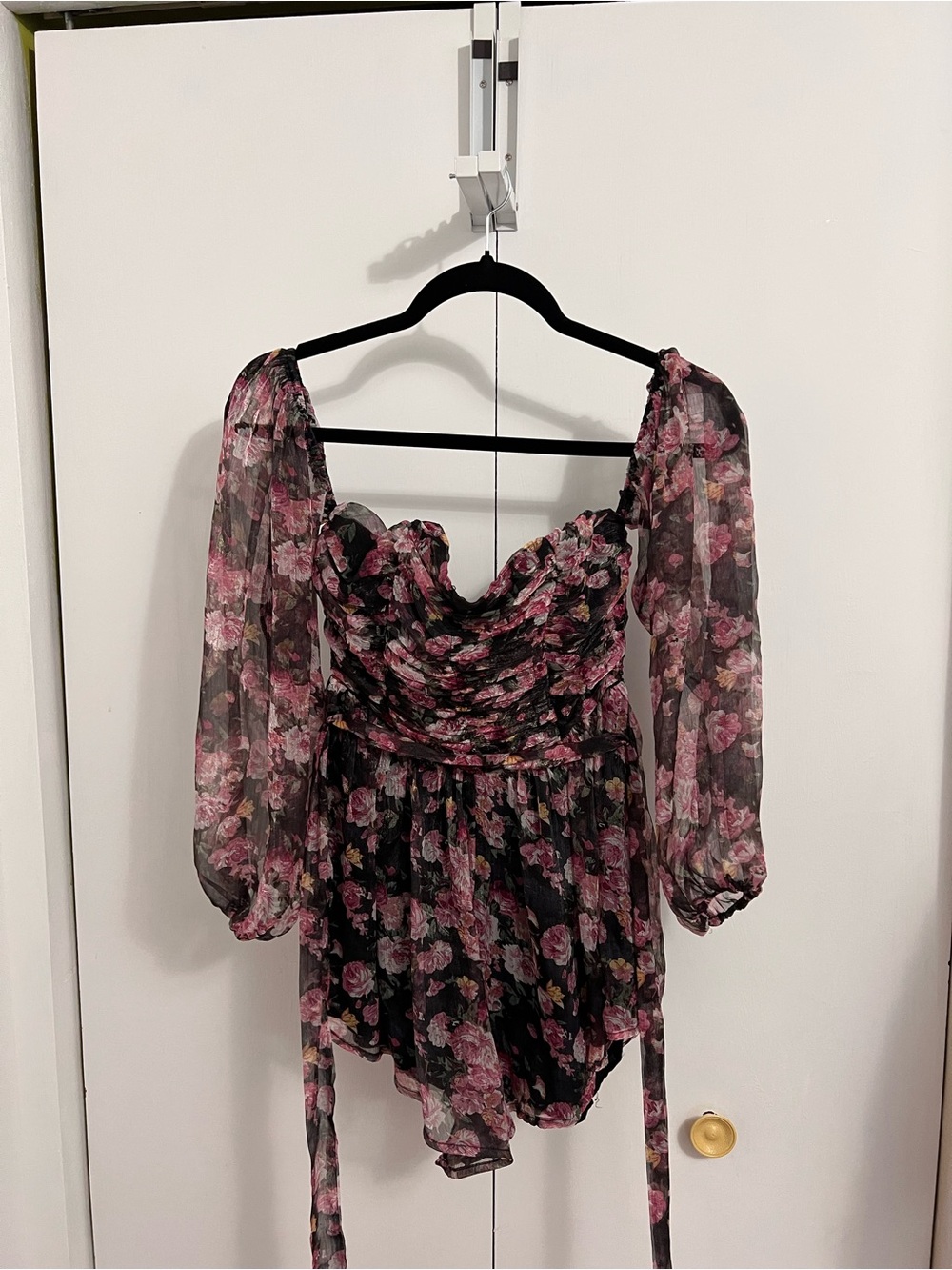 Showpo off the shoulder dress - size 2